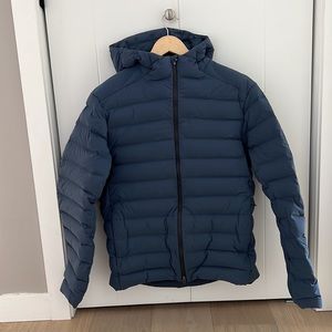 Mens Navigation Stretch Down Hoodie